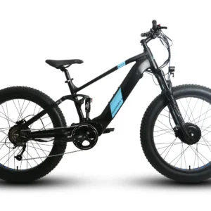 Eunorau Defender S 48V 1500W Dual Suspension Fat Tire Mountain Electric Bike