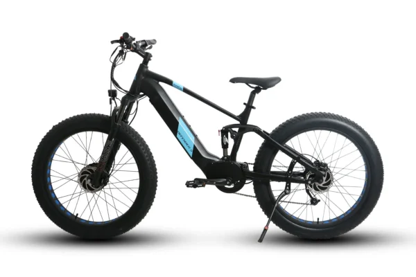Eunorau Defender S 48V 1500W Dual Suspension Fat Tire Mountain Electric Bike - Image 5