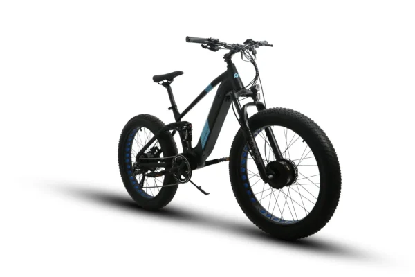 Eunorau Defender S 48V 1500W Dual Suspension Fat Tire Mountain Electric Bike - Image 4