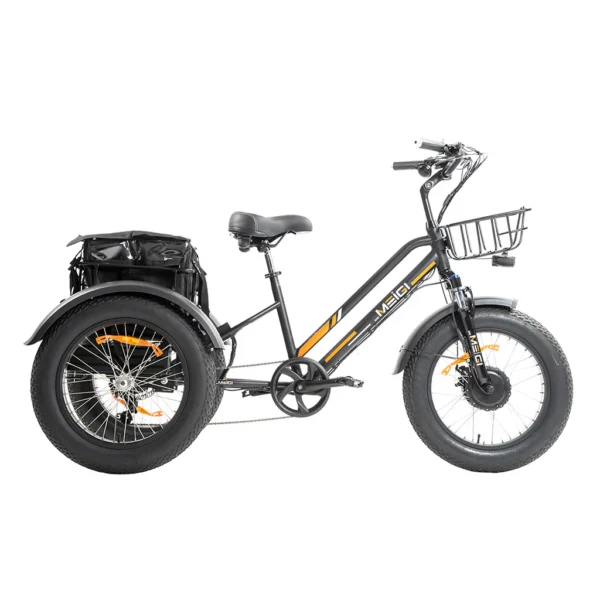 DWMEIGI Zeus MG1703 750W 48V/18.2Ah Fat Tire Electric Trike - Image 6