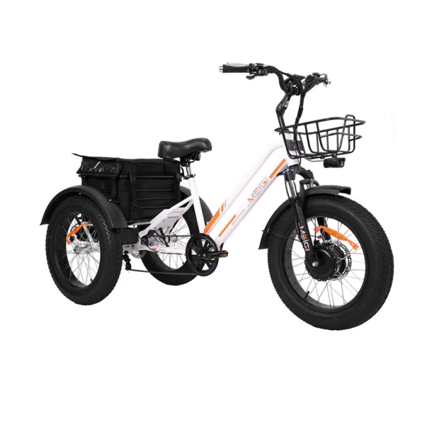 DWMEIGI Zeus MG1703 750W 48V/18.2Ah Fat Tire Electric Trike - Image 4