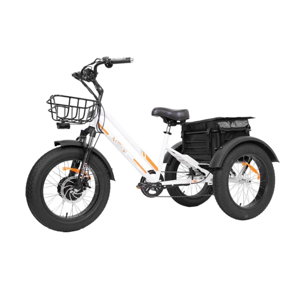 DWMEIGI Zeus MG1703 750W 48V/18.2Ah Fat Tire Electric Trike - Image 3
