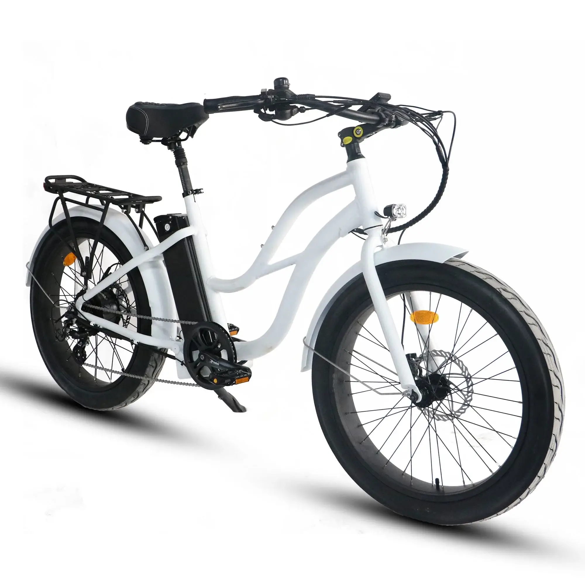 Coastal Cruiser Beach Cruiser 750W 52V 24x3 Step-Thru Electric Bike - Image 4