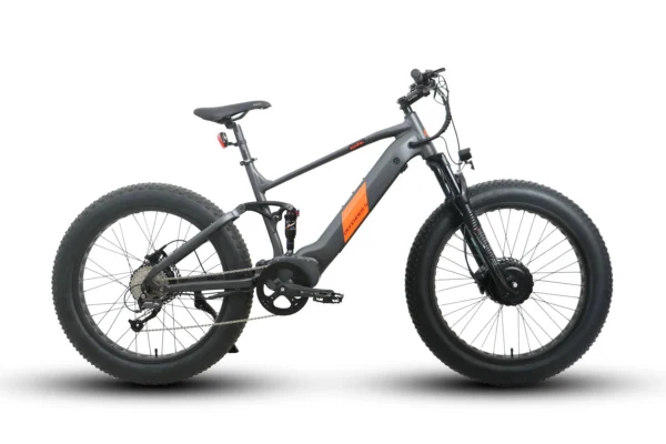 Eunorau Defender S 48V 1500W Dual Suspension Fat Tire Mountain Electric Bike - Image 2