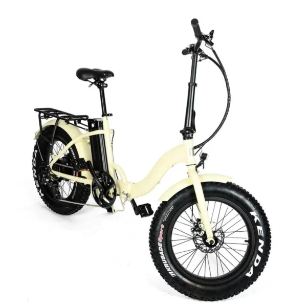 EUNORAU E-FAT-STEP 500W 48V Step-Through Fat Tire Folding Electric Bike - Image 2