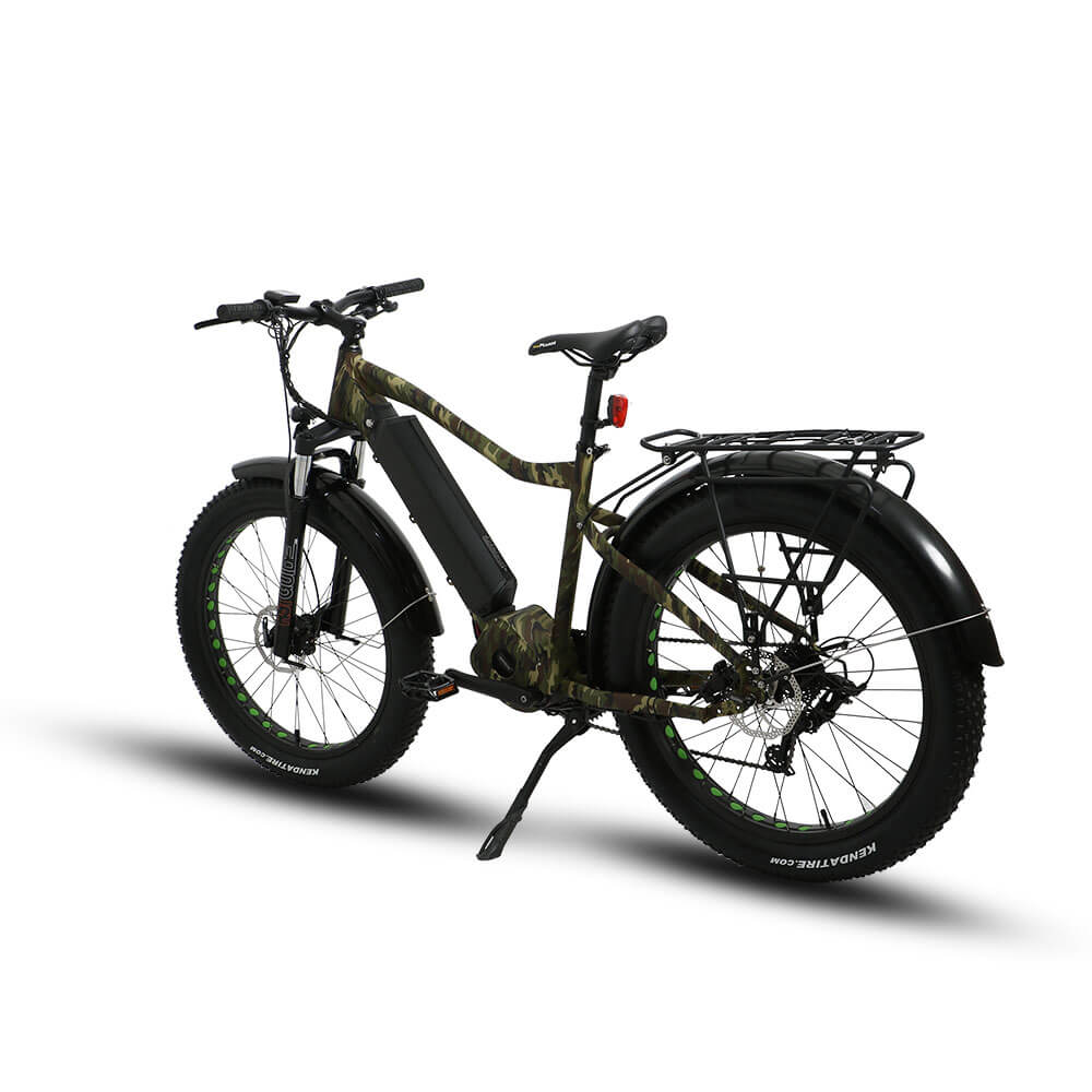 EUNORAU FAT-HD 1000W 48V Fat Tire Mountain Electric Bike - Image 2