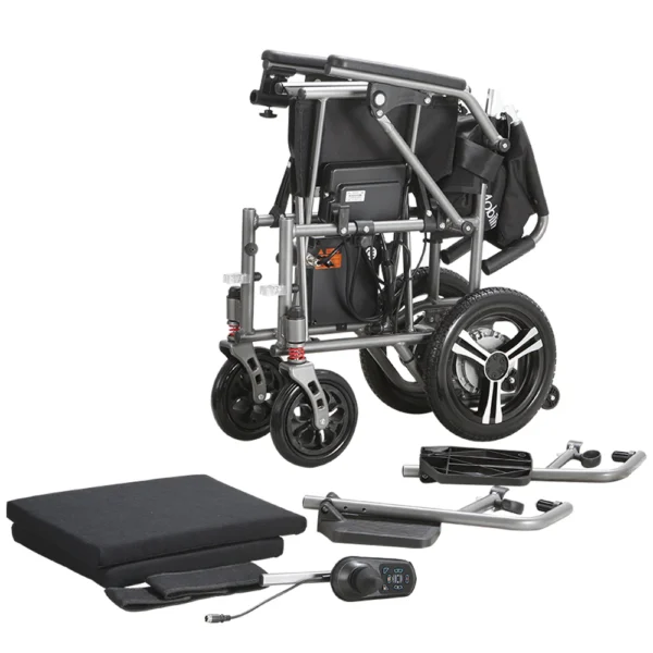 MobilityPlus+ Featherlite Folding Electric Wheelchair - Image 5