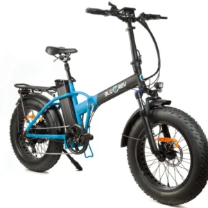 Bluerev Ultra High-Step Folding Fat Tire E-Bike