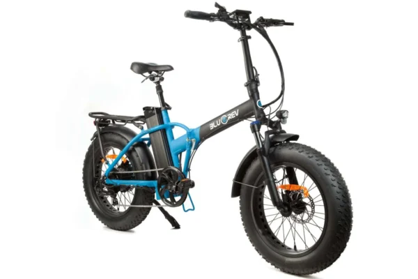 Bluerev Ultra High-Step Folding Fat Tire E-Bike