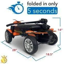 COMFYGO MS 3000 36V/15.6AH 250W FOLDING MOBILITY SCOOTER - Image 3