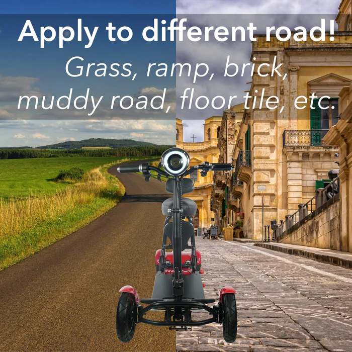 COMFYGO MS 3000 36V/15.6AH 250W FOLDING MOBILITY SCOOTER - Image 2