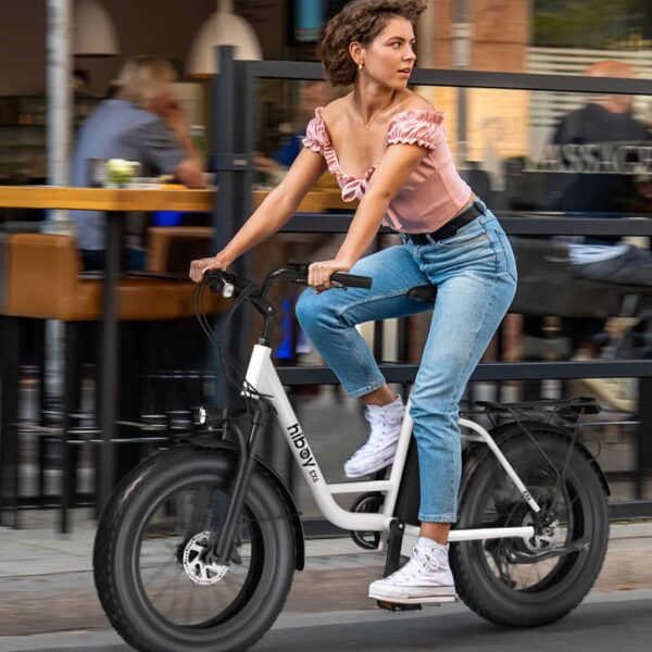 Hiboy EX6 Step-Thru Fat Tire Electric Bike - Image 2