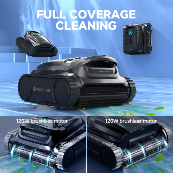 WYBOT M1 Cordless Robotic Pool Cleaner - Image 5