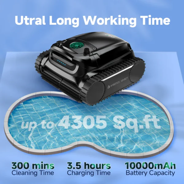 WYBOT M1 Cordless Robotic Pool Cleaner - Image 4