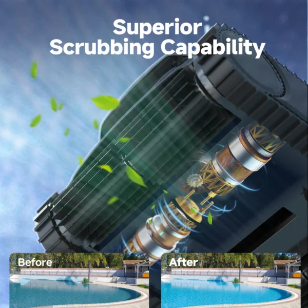 WYBOT M1 Cordless Robotic Pool Cleaner - Image 2