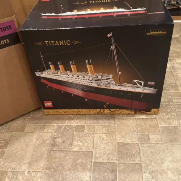 LEGO 10294 Titanic Brand New in Sealed Box w/original lego shipping box - Image 9
