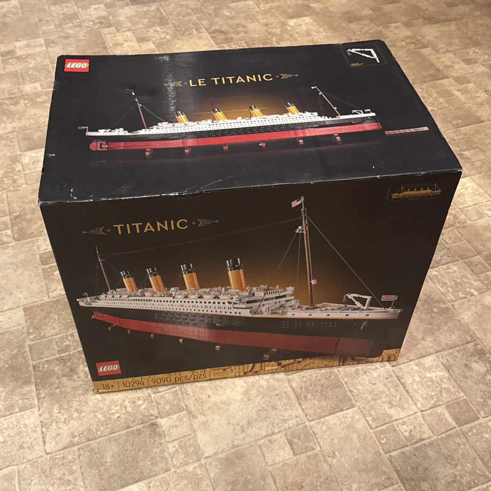 LEGO 10294 Titanic Brand New in Sealed Box w/original lego shipping box