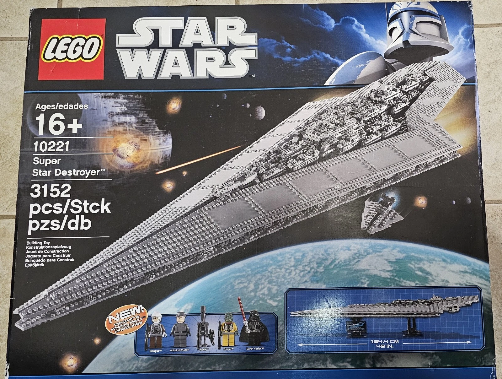 LEGO Star Wars: Super Star Destroyer 10221 (New in Sealed Box)