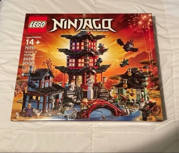 Lego Ninjago Masters Of Spinjitzu Temple Of Airjitzu 70751