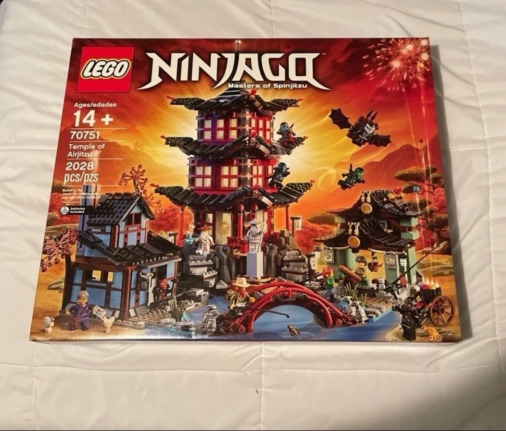 Lego Ninjago Masters Of Spinjitzu Temple Of Airjitzu 70751