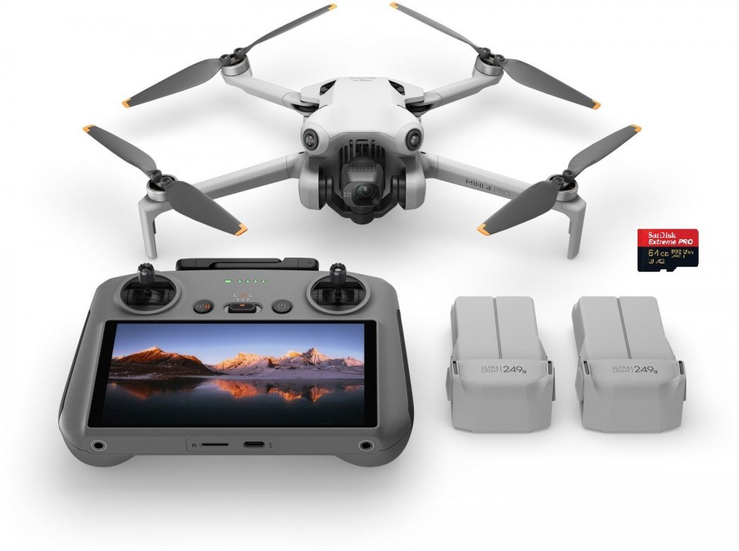 DJI Mini 4 Pro Fly More Combo (DJI RC 2)