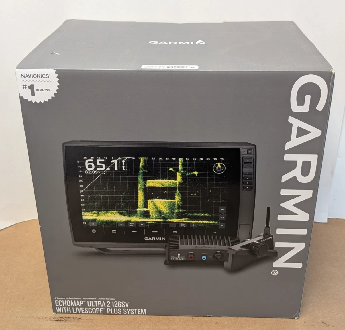 Garmin ECHOMAP Ultra 2 126SV W/ LiveScope Plus System