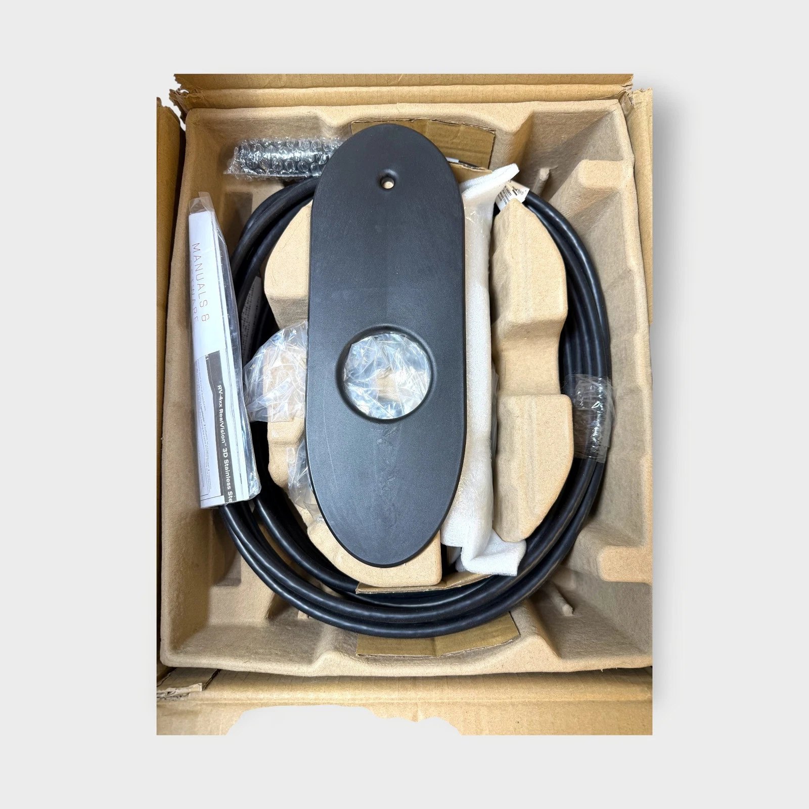 Raymarine A80615 RV-400 Thru-Hull Realvision 3D Transducer Stainless Steel - NEW