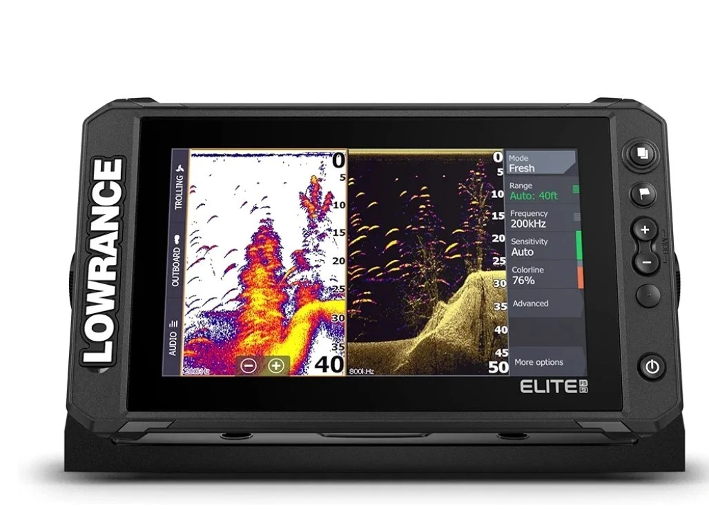 Lowrance Elite FS 9 Fishfinder Chartplotter w/ Active Imaging 3-in-1 Transducer