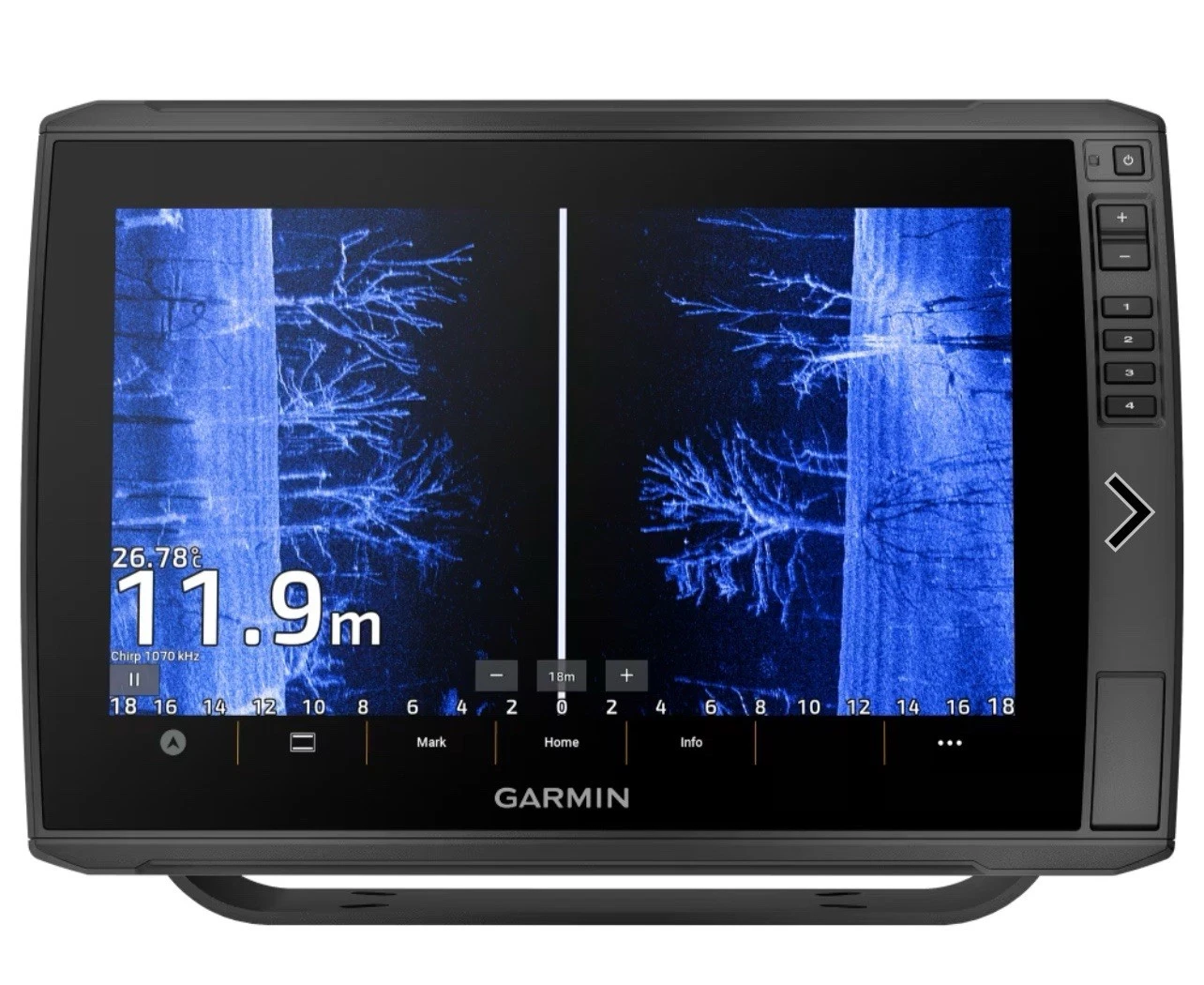 Garmin ECHOMAP Ultra 126sv with GT54UHD-TM Transducer
