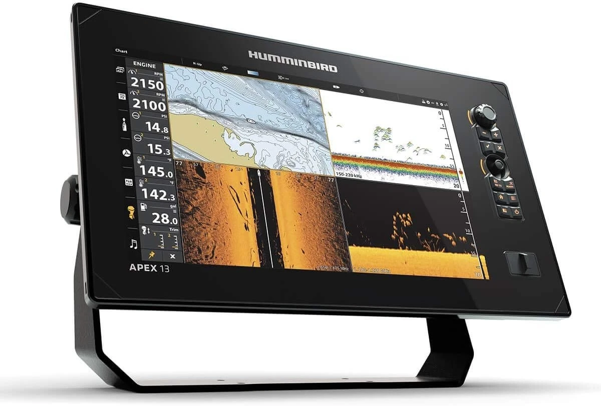 Humminbird APEX 13 MEGA SI+ MEGA DI+ Fish Finder Chartplotter CHO – Brand New Se